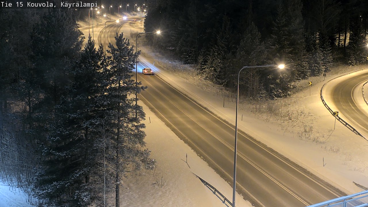 Kelikamerat Kuva Tie 15 Kouvola, Käyrälampi, Kouvola, Kymenlaakso