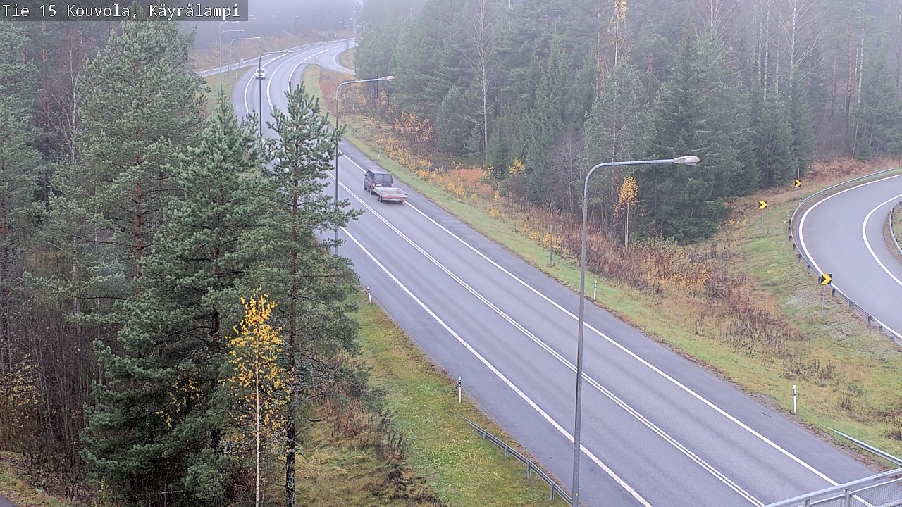 Kelikamerat Kuva Tie 15 Kouvola, Käyrälampi, Kouvola, Kymenlaakso