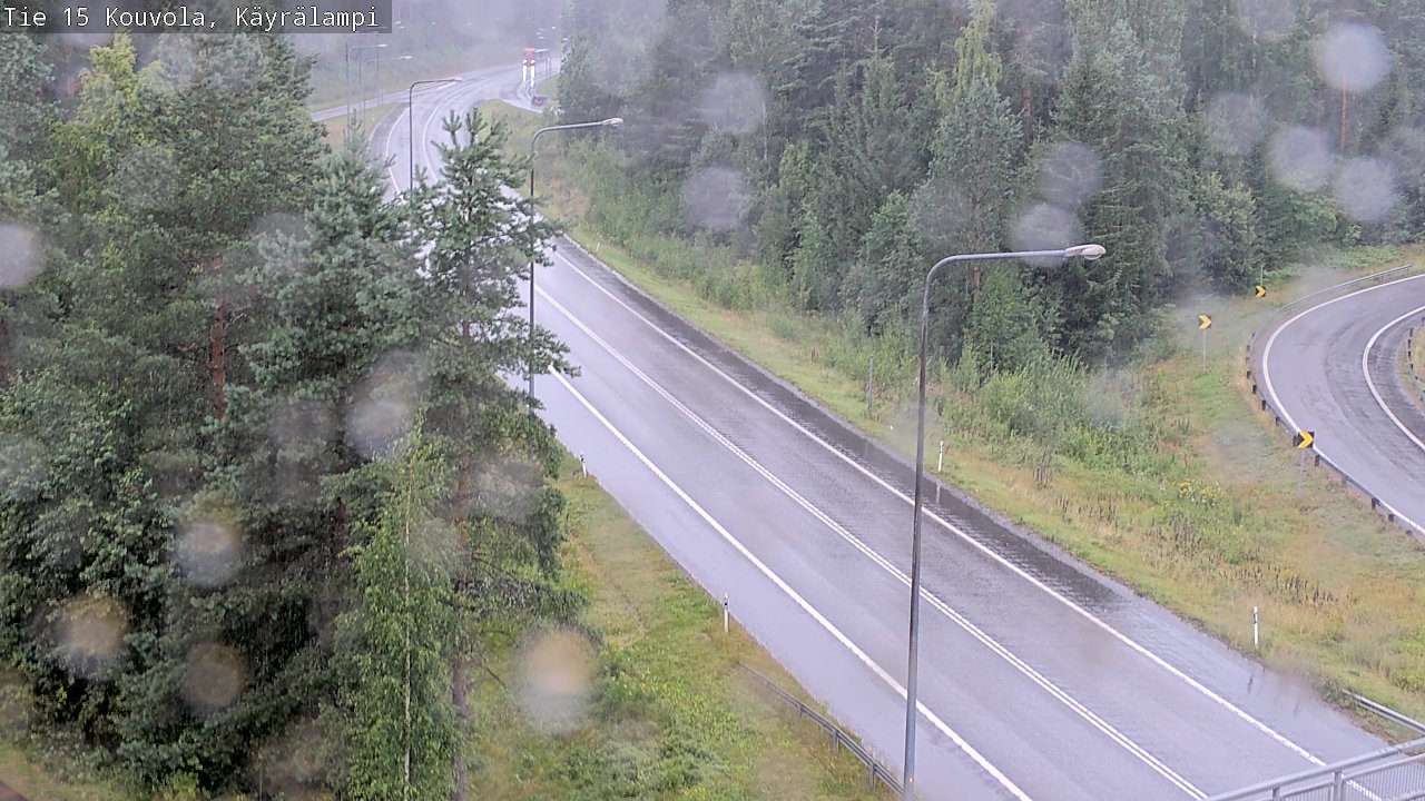 Kelikamerat Kuva Tie 15 Kouvola, Käyrälampi, Kouvola, Kymenlaakso