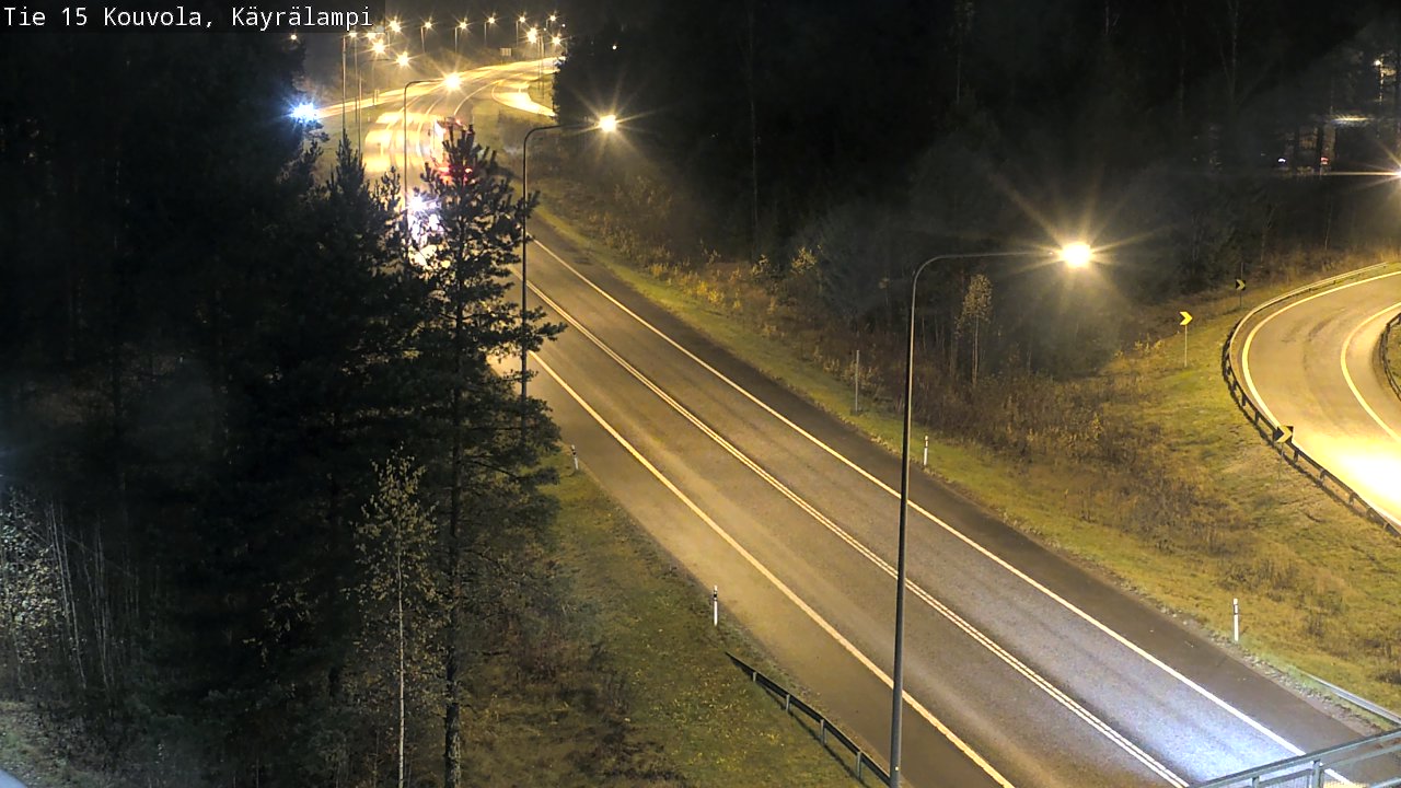 Kelikamerat Kuva Tie 15 Kouvola, Käyrälampi, Kouvola, Kymenlaakso