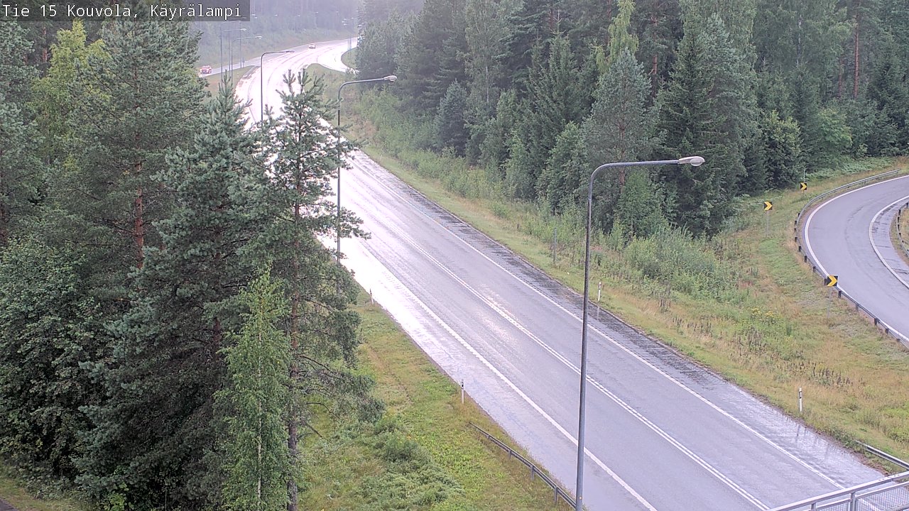 Kelikamerat Kuva Tie 15 Kouvola, Käyrälampi, Kouvola, Kymenlaakso