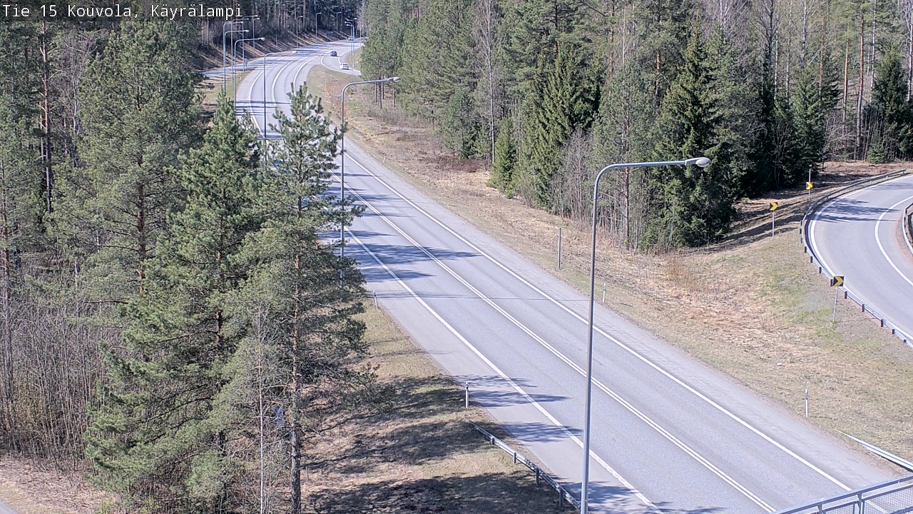 Kelikamerat Kuva Tie 15 Kouvola, Käyrälampi, Kouvola, Kymenlaakso