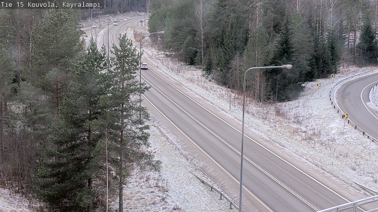 Kelikamerat Kuva Tie 15 Kouvola, Käyrälampi, Kouvola, Kymenlaakso