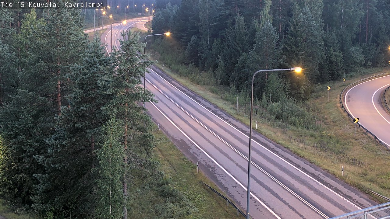 Kelikamerat Kuva Tie 15 Kouvola, Käyrälampi, Kouvola, Kymenlaakso