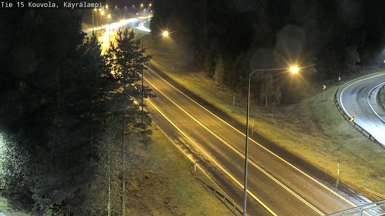 Weather Camera Image Road 15 Kouvola, Käyrälampi, Kouvola, Kymenlaakso