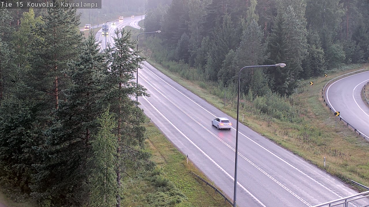 Kelikamerat Kuva Tie 15 Kouvola, Käyrälampi, Kouvola, Kymenlaakso