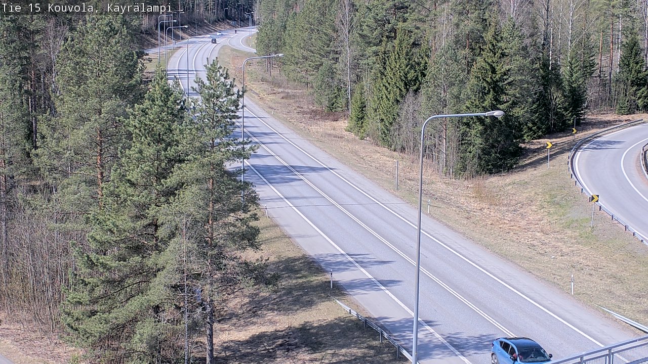 Kelikamerat Kuva Tie 15 Kouvola, Käyrälampi, Kouvola, Kymenlaakso