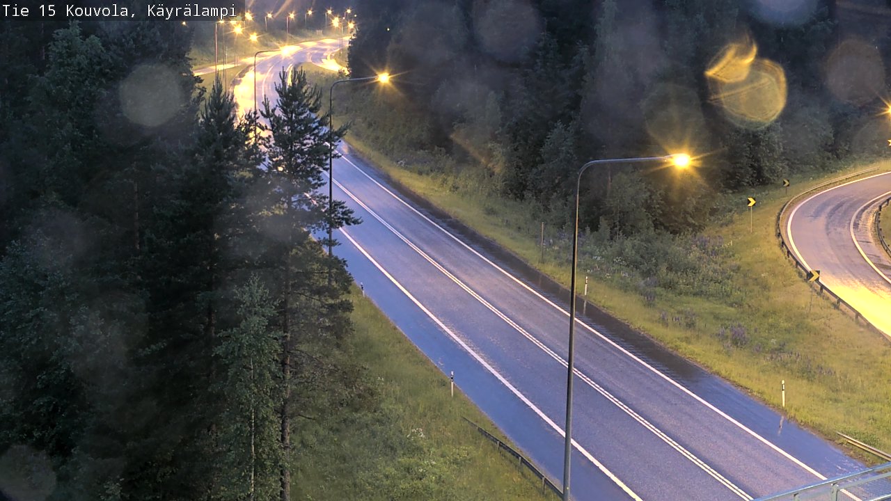 Kelikamerat Kuva Tie 15 Kouvola, Käyrälampi, Kouvola, Kymenlaakso
