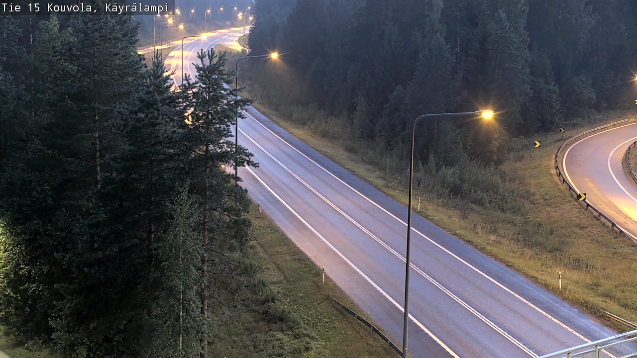 Kelikamerat Kuva Tie 15 Kouvola, Käyrälampi, Kouvola, Kymenlaakso