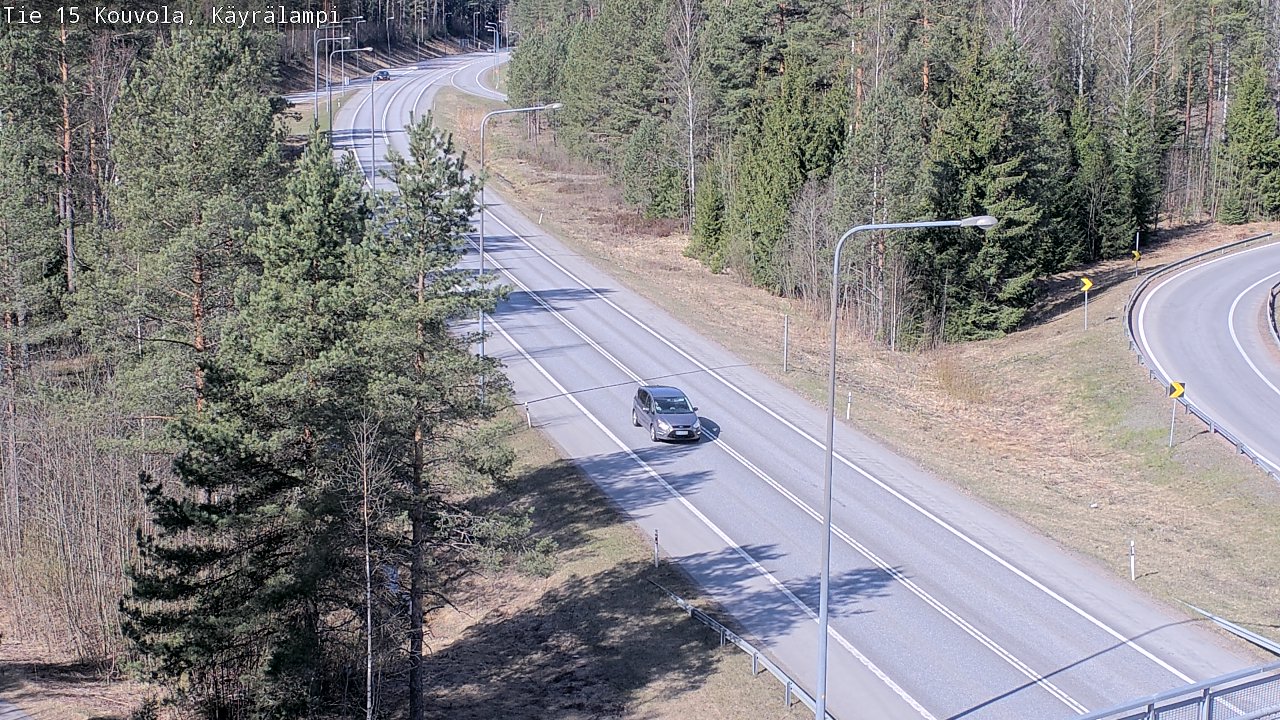Kelikamerat Kuva Tie 15 Kouvola, Käyrälampi, Kouvola, Kymenlaakso