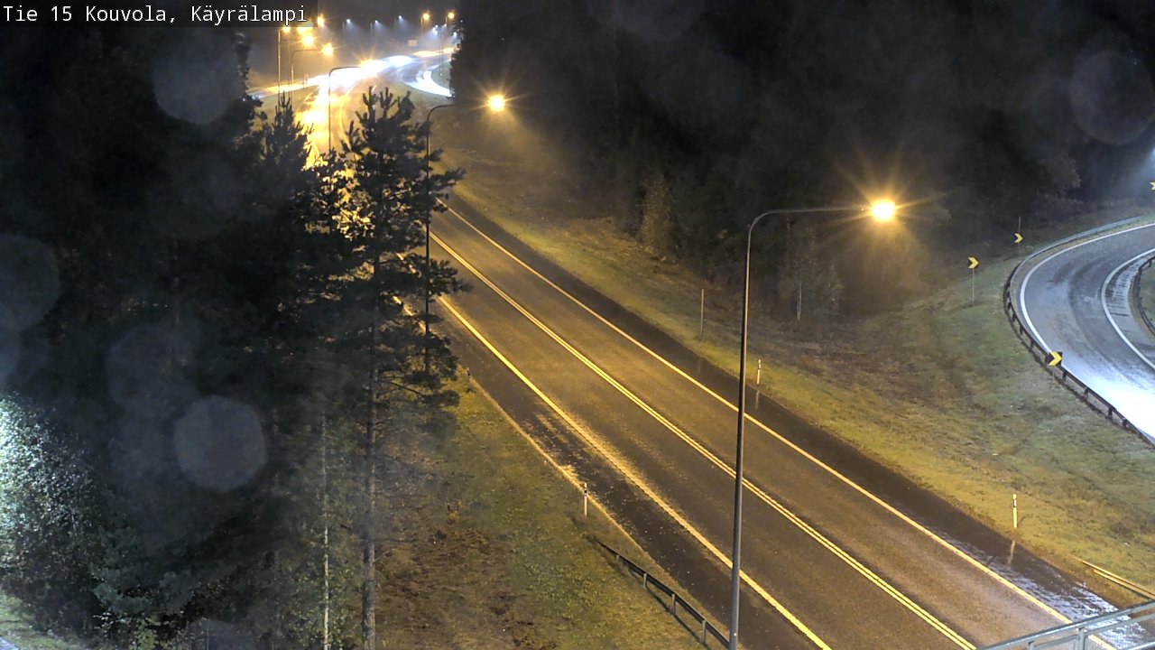 Weather Camera Image Road 15 Kouvola, Käyrälampi, Kouvola, Kymenlaakso