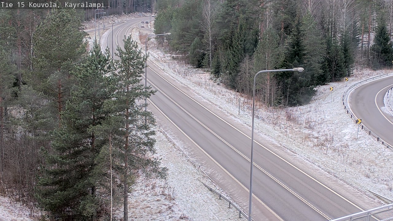 Kelikamerat Kuva Tie 15 Kouvola, Käyrälampi, Kouvola, Kymenlaakso