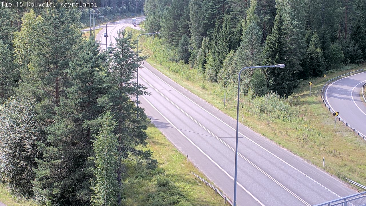 Kelikamerat Kuva Tie 15 Kouvola, Käyrälampi, Kouvola, Kymenlaakso