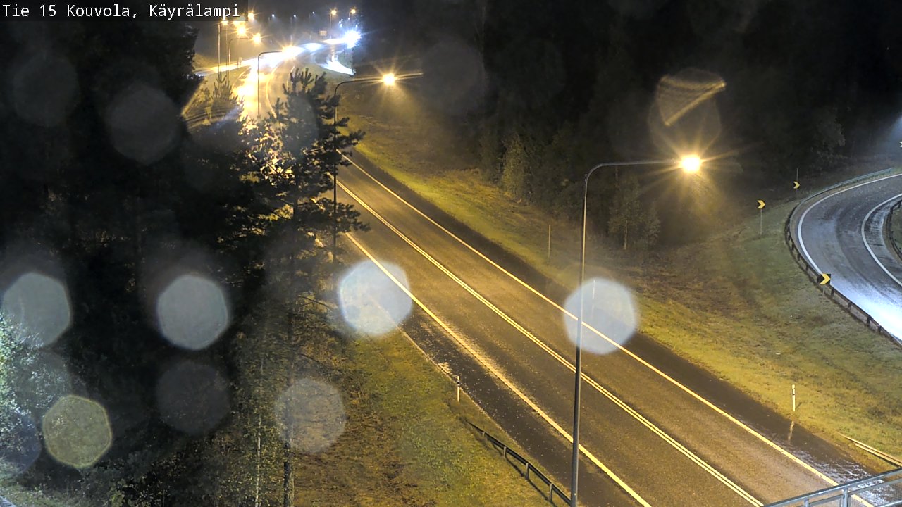 Weather Camera Image Road 15 Kouvola, Käyrälampi, Kouvola, Kymenlaakso