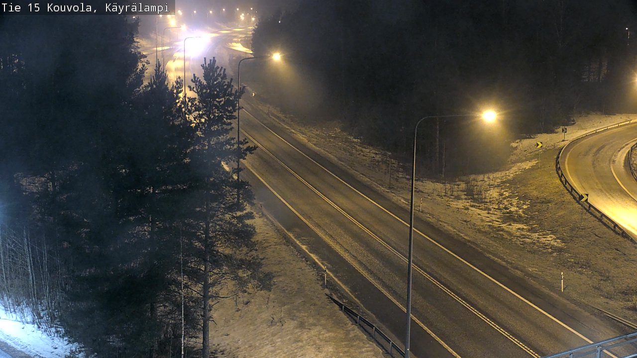 Kelikamerat Kuva Tie 15 Kouvola, Käyrälampi, Kouvola, Kymenlaakso