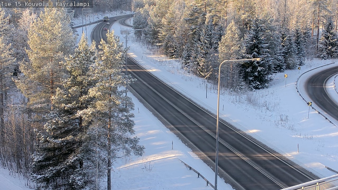 Kelikamerat Kuva Tie 15 Kouvola, Käyrälampi, Kouvola, Kymenlaakso