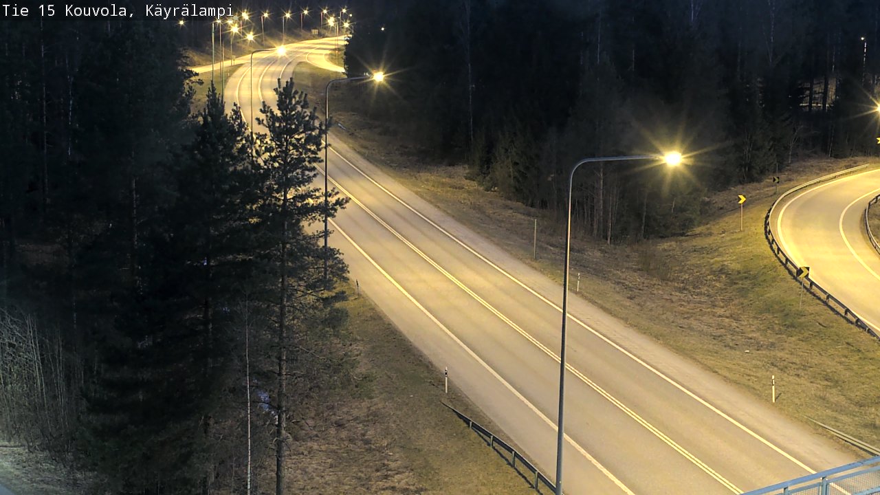 Kelikamerat Kuva Tie 15 Kouvola, Käyrälampi, Kouvola, Kymenlaakso