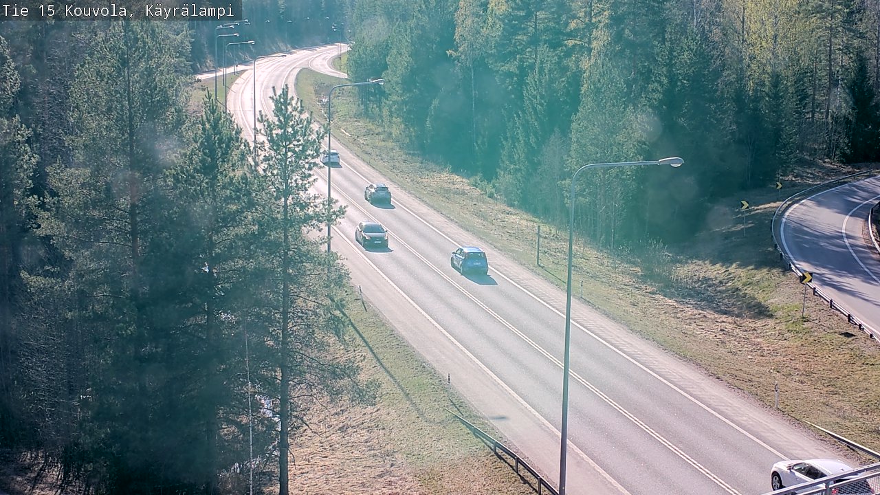 Kelikamerat Kuva Tie 15 Kouvola, Käyrälampi, Kouvola, Kymenlaakso