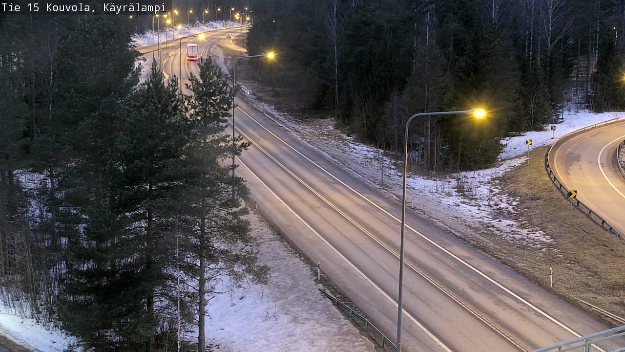 Kelikamerat Kuva Tie 15 Kouvola, Käyrälampi, Kouvola, Kymenlaakso