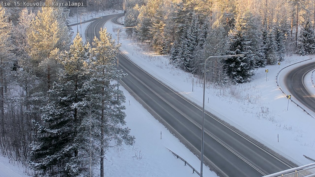 Kelikamerat Kuva Tie 15 Kouvola, Käyrälampi, Kouvola, Kymenlaakso