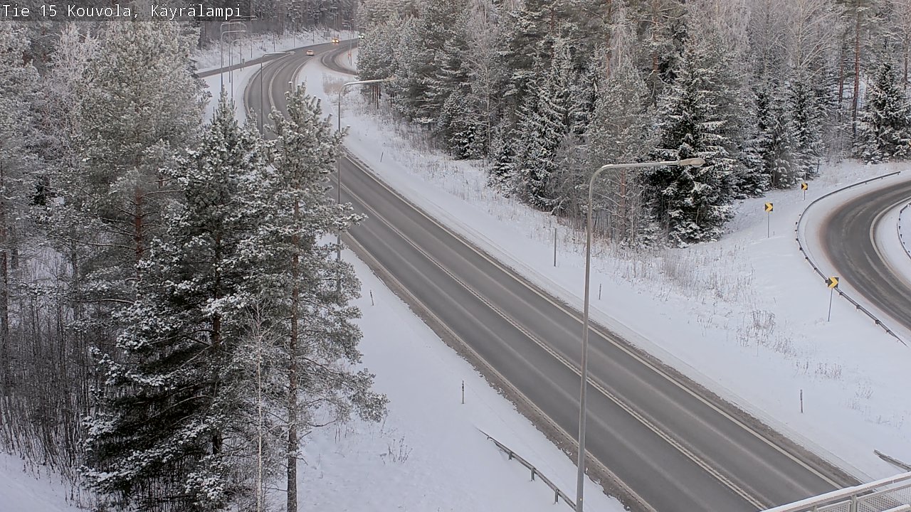 Kelikamerat Kuva Tie 15 Kouvola, Käyrälampi, Kouvola, Kymenlaakso