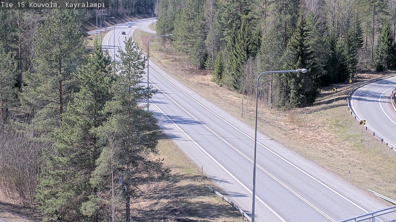 Kelikamerat Kuva Tie 15 Kouvola, Käyrälampi, Kouvola, Kymenlaakso