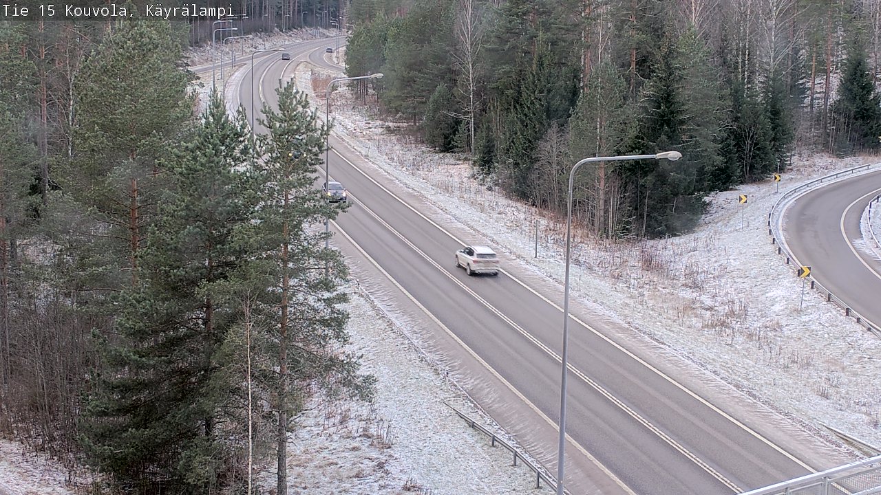 Kelikamerat Kuva Tie 15 Kouvola, Käyrälampi, Kouvola, Kymenlaakso