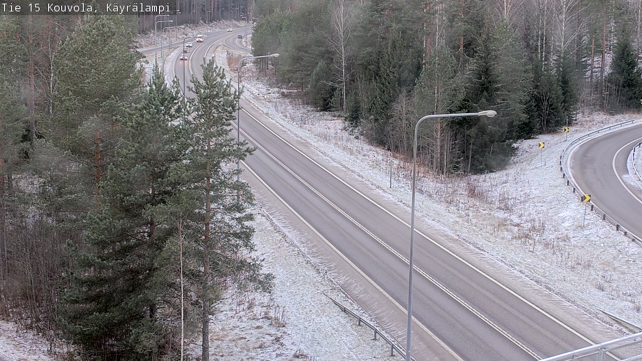 Kelikamerat Kuva Tie 15 Kouvola, Käyrälampi, Kouvola, Kymenlaakso