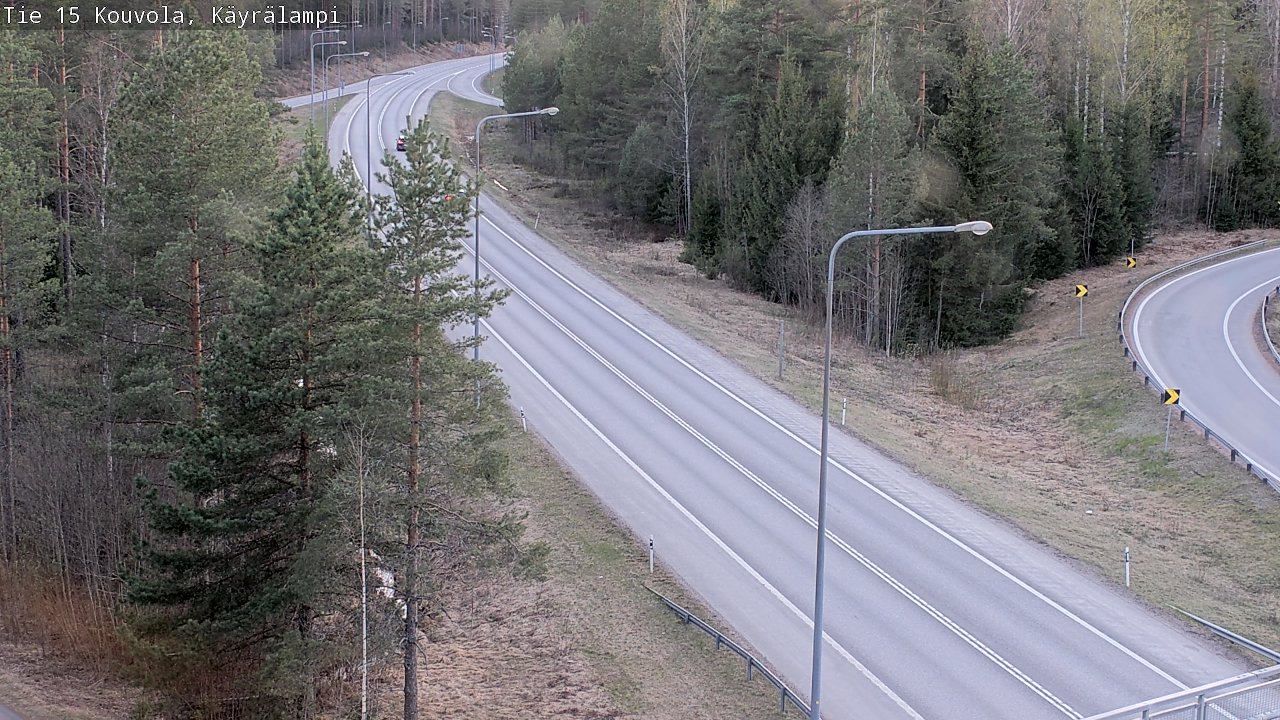 Kelikamerat Kuva Tie 15 Kouvola, Käyrälampi, Kouvola, Kymenlaakso