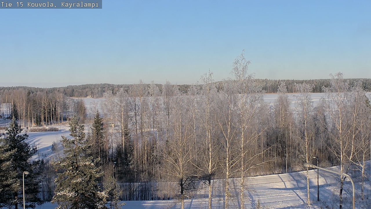 Kelikamerat Kuva Tie 15 Kouvola, Käyrälampi, Kouvola, Kymenlaakso