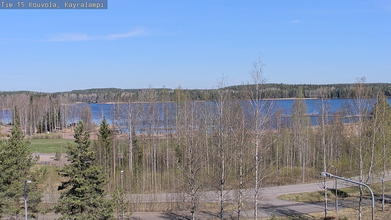 Weather Camera Image Road 15 Kouvola, Käyrälampi, Kouvola, Kymenlaakso