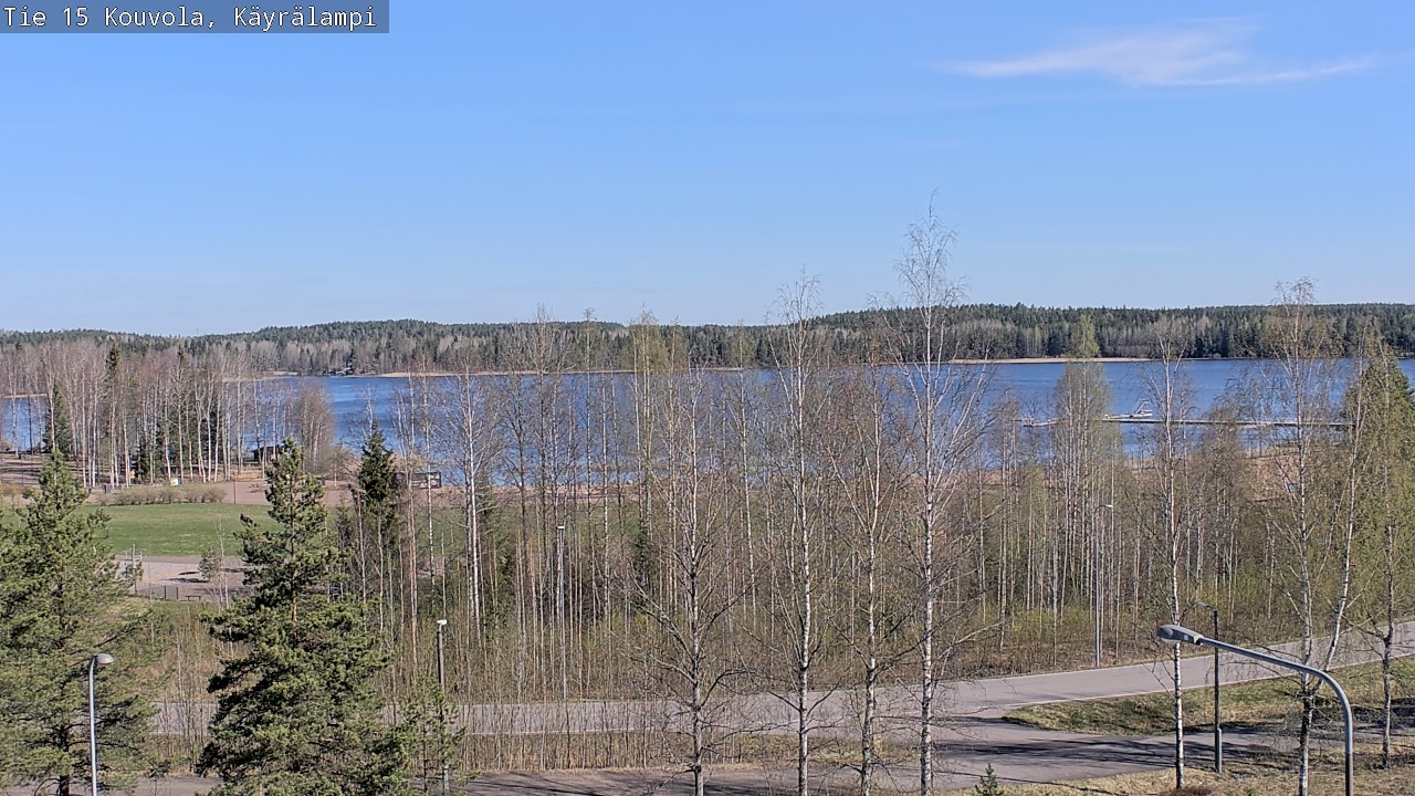 Weather Camera Image Road 15 Kouvola, Käyrälampi, Kouvola, Kymenlaakso