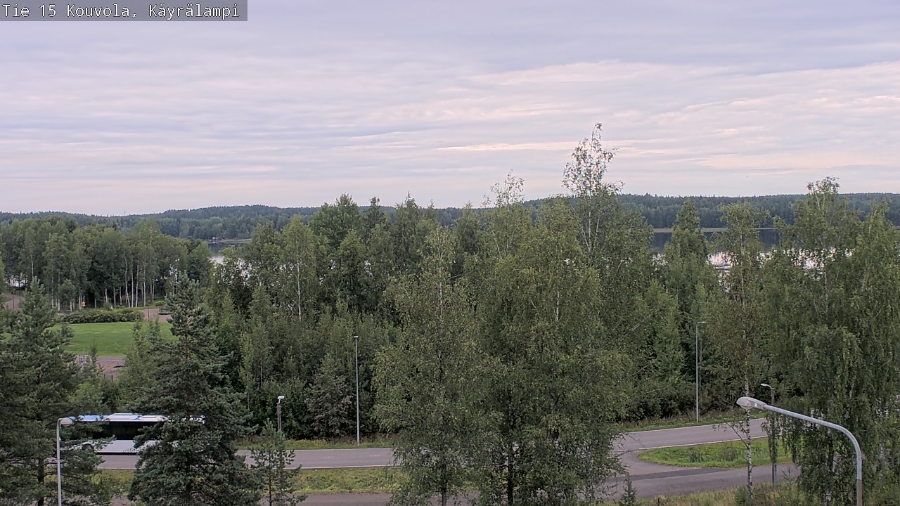 Weather Camera Image Road 15 Kouvola, Käyrälampi, Kouvola, Kymenlaakso