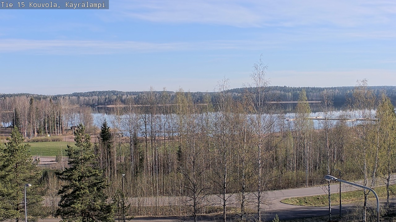 Weather Camera Image Road 15 Kouvola, Käyrälampi, Kouvola, Kymenlaakso