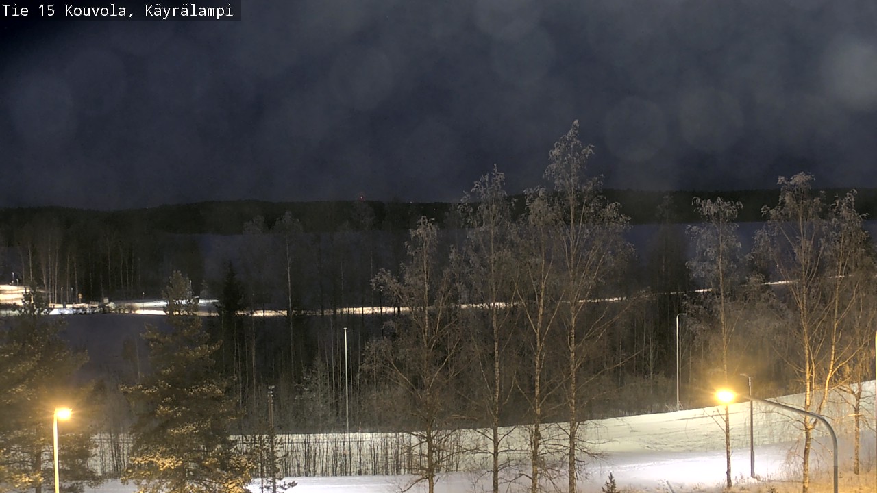 Weather Camera Image Väg 15 Kouvola, Käyrälampi, Kouvola, Kymenlaakso