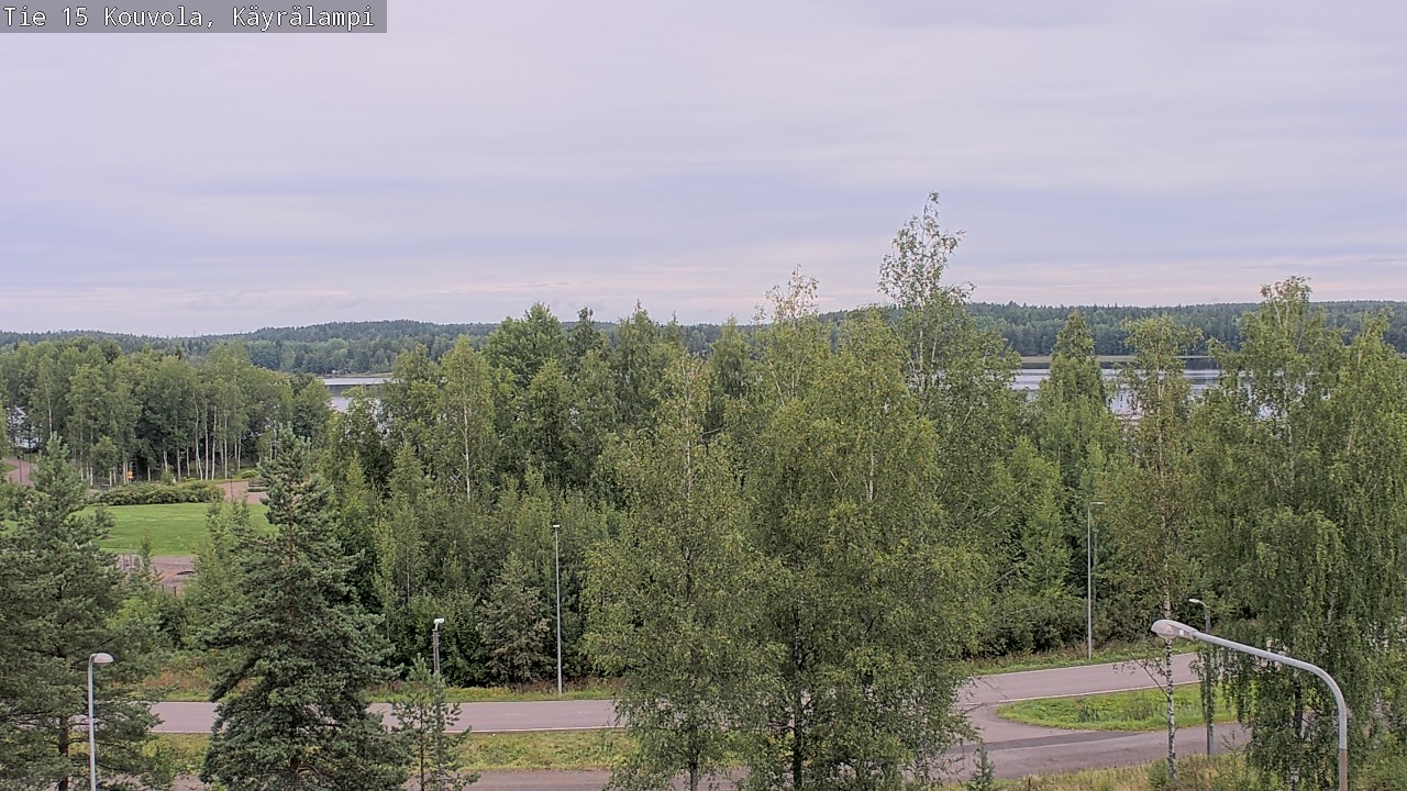 Weather Camera Image Road 15 Kouvola, Käyrälampi, Kouvola, Kymenlaakso