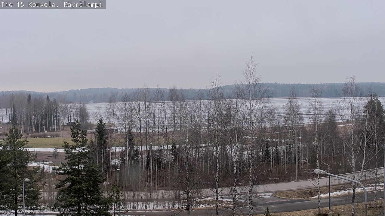 Weather Camera Image Road 15 Kouvola, Käyrälampi, Kouvola, Kymenlaakso
