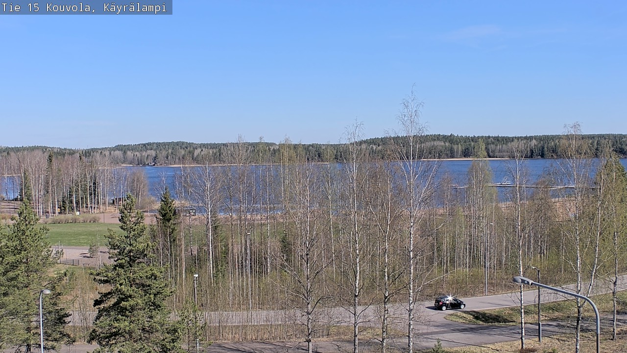 Weather Camera Image Road 15 Kouvola, Käyrälampi, Kouvola, Kymenlaakso