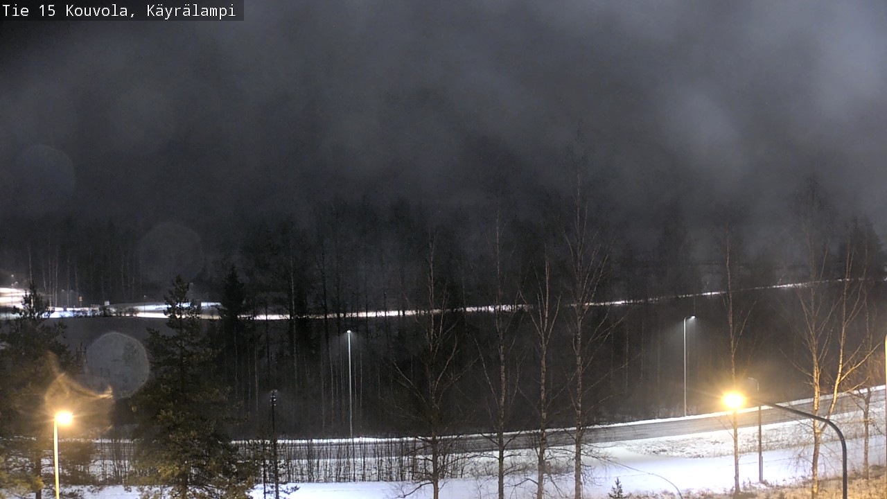 Weather Camera Image Väg 15 Kouvola, Käyrälampi, Kouvola, Kymenlaakso