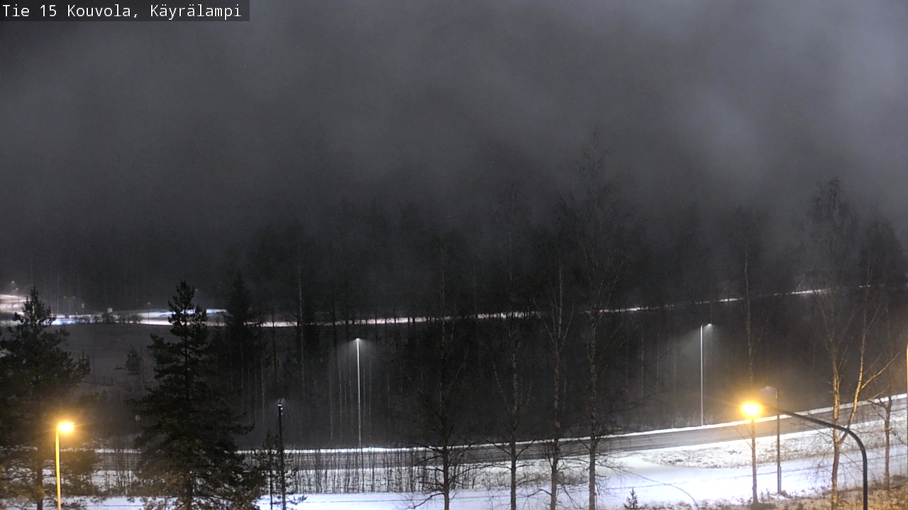 Weather Camera Image Väg 15 Kouvola, Käyrälampi, Kouvola, Kymenlaakso
