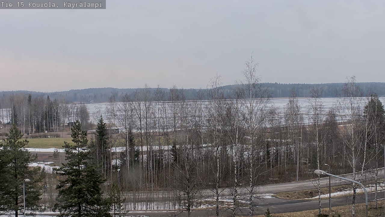Weather Camera Image Väg 15 Kouvola, Käyrälampi, Kouvola, Kymenlaakso