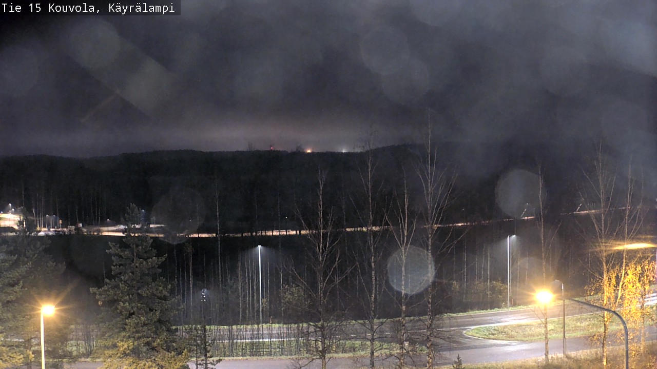 Weather Camera Image Väg 15 Kouvola, Käyrälampi, Kouvola, Kymenlaakso