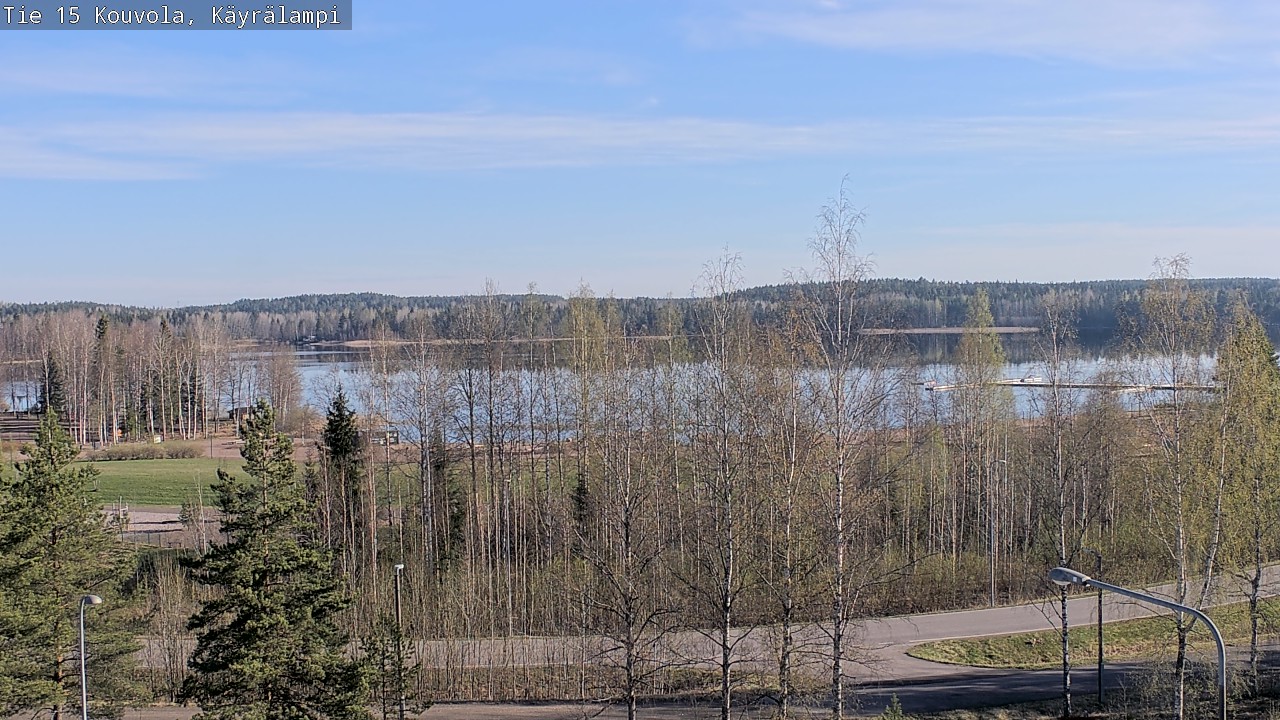 Weather Camera Image Road 15 Kouvola, Käyrälampi, Kouvola, Kymenlaakso
