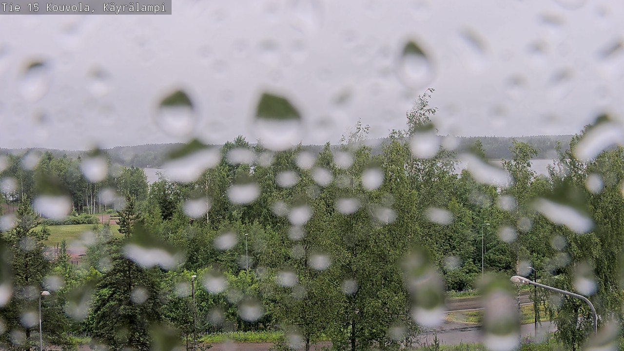 Weather Camera Image Väg 15 Kouvola, Käyrälampi, Kouvola, Kymenlaakso