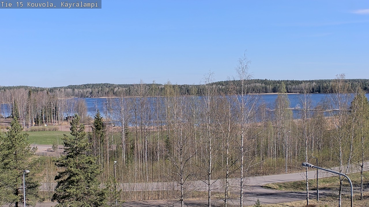 Weather Camera Image Road 15 Kouvola, Käyrälampi, Kouvola, Kymenlaakso