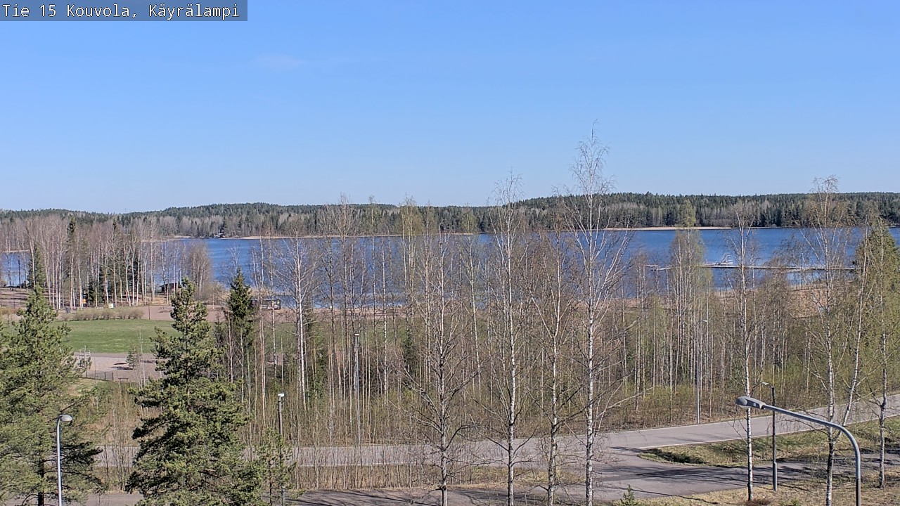 Weather Camera Image Road 15 Kouvola, Käyrälampi, Kouvola, Kymenlaakso
