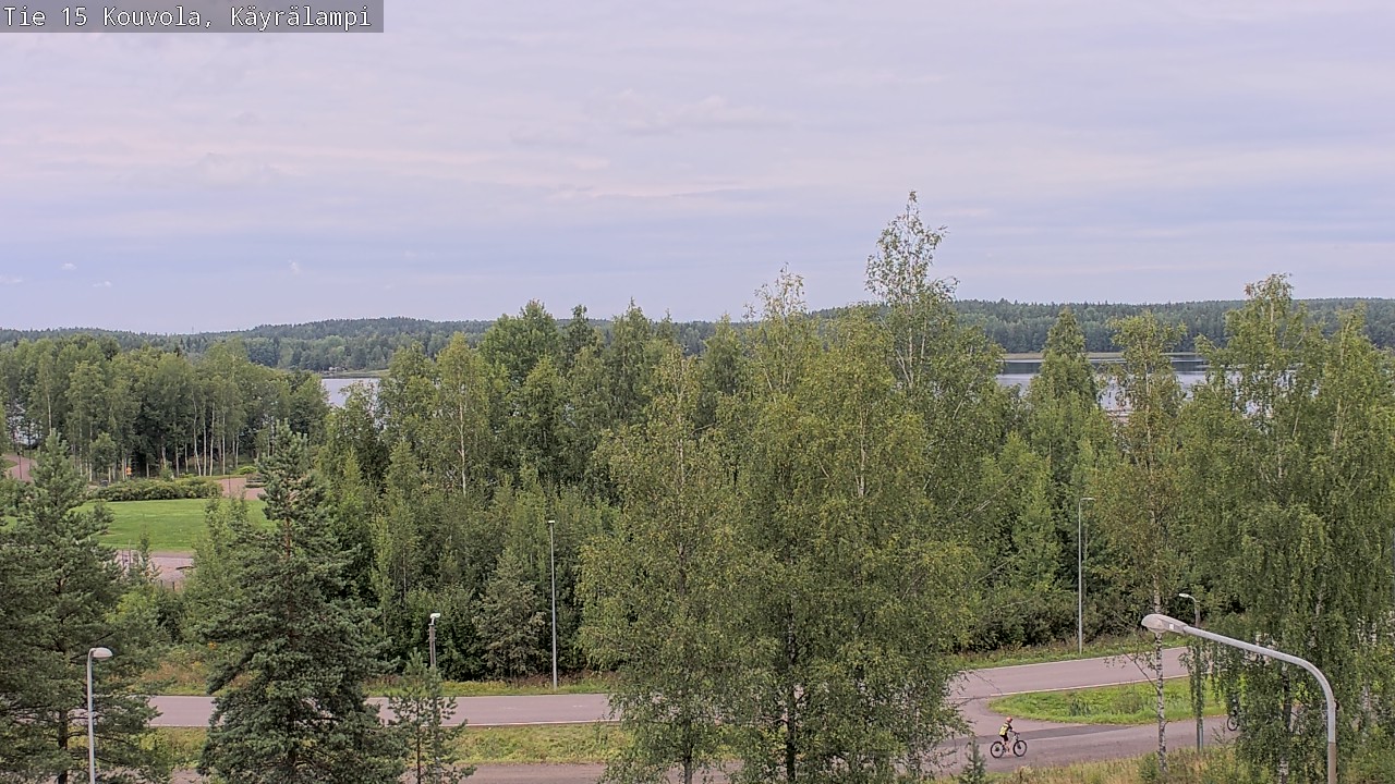 Weather Camera Image Road 15 Kouvola, Käyrälampi, Kouvola, Kymenlaakso