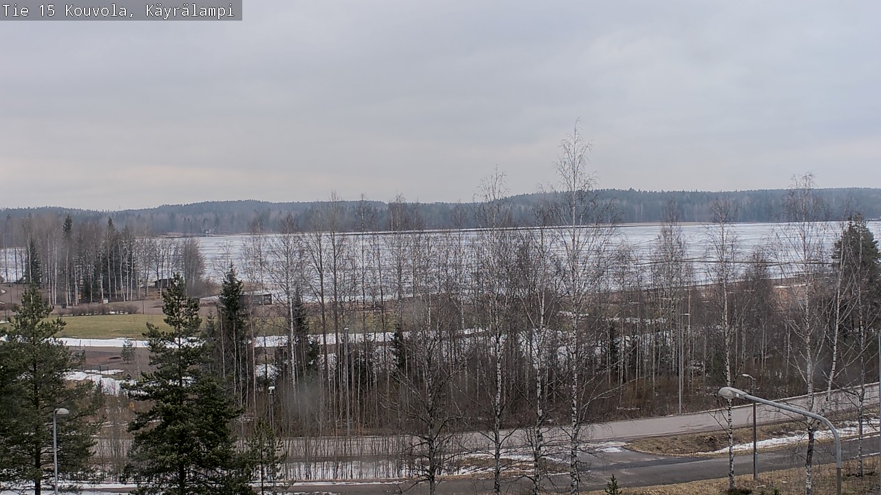 Weather Camera Image Road 15 Kouvola, Käyrälampi, Kouvola, Kymenlaakso