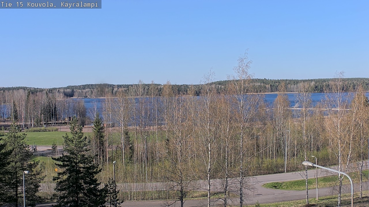 Weather Camera Image Road 15 Kouvola, Käyrälampi, Kouvola, Kymenlaakso
