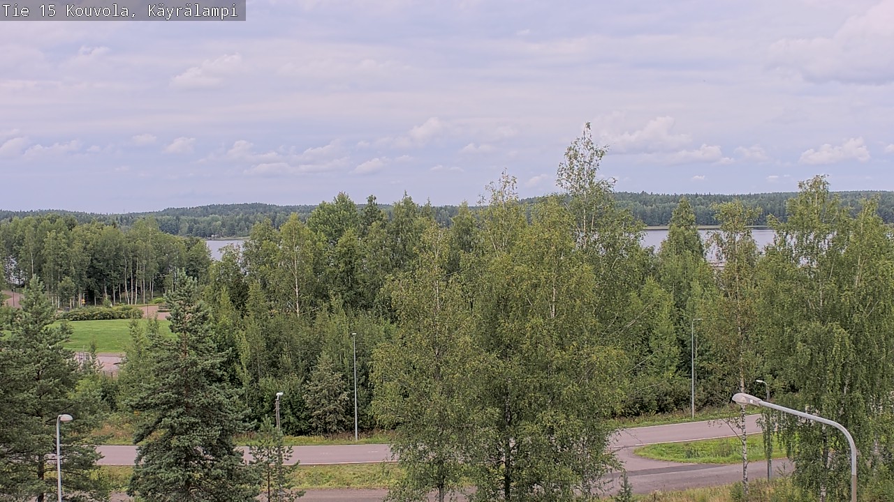 Weather Camera Image Road 15 Kouvola, Käyrälampi, Kouvola, Kymenlaakso
